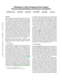 ARShopping: In-Store Shopping Decision Support Through Augmented Reality
  and Immersive Visualization