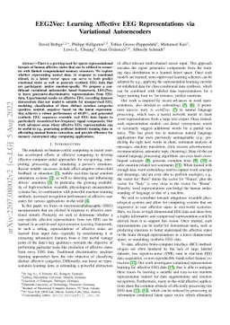 EEG2Vec: Learning Affective EEG Representations via Variational
  Autoencoders