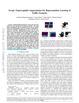 ExAgt: Expert-guided Augmentation for Representation Learning of Traffic
  Scenarios