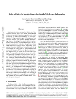 DeformIrisNet: An Identity-Preserving Model of Iris Texture Deformation