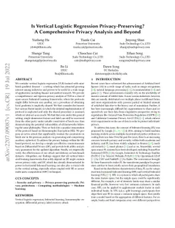 Is Vertical Logistic Regression Privacy-Preserving? A Comprehensive
  Privacy Analysis and Beyond