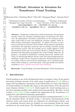 AiATrack: Attention in Attention for Transformer Visual Tracking