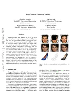 Non-Uniform Diffusion Models