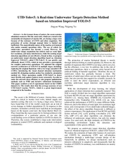UTD-Yolov5: A Real-time Underwater Targets Detection Method based on
  Attention Improved YOLOv5