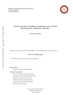 Patient-specific modelling, simulation and real-time processing for
  respiratory diseases