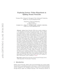 Exploring Lottery Ticket Hypothesis in Spiking Neural Networks
