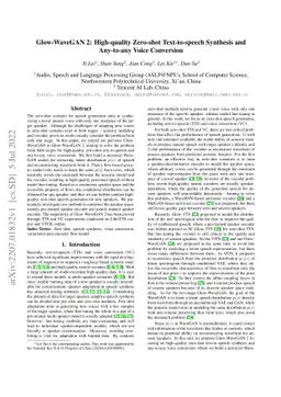 Glow-WaveGAN 2: High-quality Zero-shot Text-to-speech Synthesis and
  Any-to-any Voice Conversion