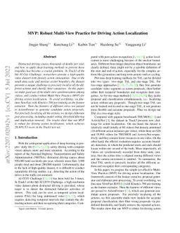 MVP: Robust Multi-View Practice for Driving Action Localization