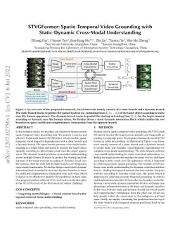 STVGFormer: Spatio-Temporal Video Grounding with Static-Dynamic
  Cross-Modal Understanding
