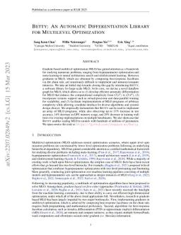 Betty: An Automatic Differentiation Library for Multilevel Optimization