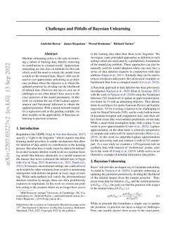 Challenges and Pitfalls of Bayesian Unlearning