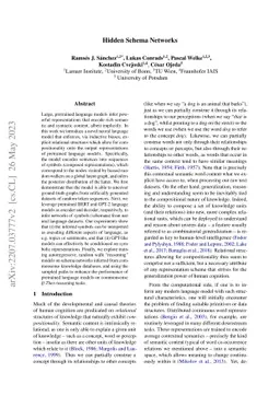 Hidden Schema Networks