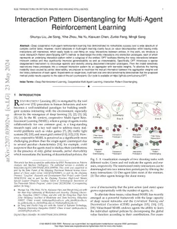 Interaction Pattern Disentangling for Multi-Agent Reinforcement Learning