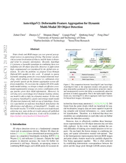 AutoAlignV2: Deformable Feature Aggregation for Dynamic Multi-Modal 3D
  Object Detection