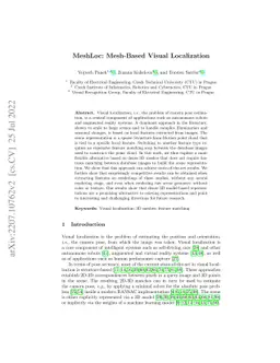 MeshLoc: Mesh-Based Visual Localization