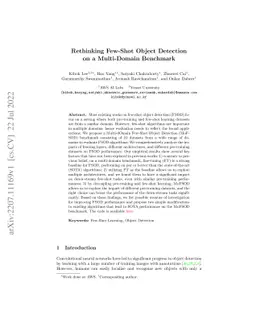 Rethinking Few-Shot Object Detection on a Multi-Domain Benchmark