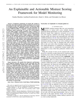 TRUST-LAPSE: An Explainable and Actionable Mistrust Scoring Framework
  for Model Monitoring