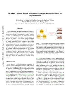 HPS-Det: Dynamic Sample Assignment with Hyper-Parameter Search for
  Object Detection