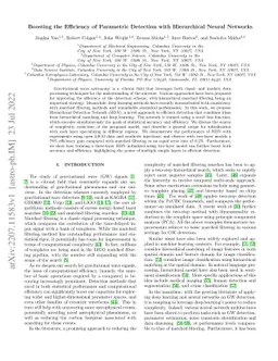 Boosting the Efficiency of Parametric Detection with Hierarchical Neural
  Networks