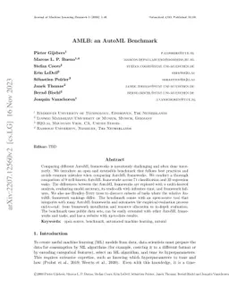 AMLB: an AutoML Benchmark