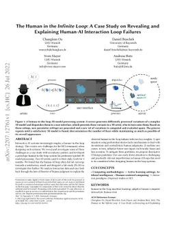 The Human in the Infinite Loop: A Case Study on Revealing and Explaining
  Human-AI Interaction Loop Failures