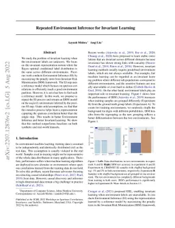 Repeated Environment Inference for Invariant Learning