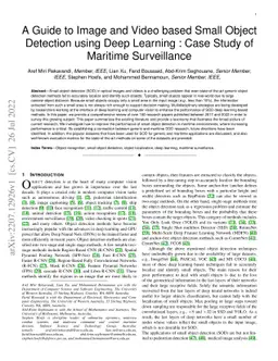 A Guide to Image and Video based Small Object Detection using Deep
  Learning : Case Study of Maritime Surveillance