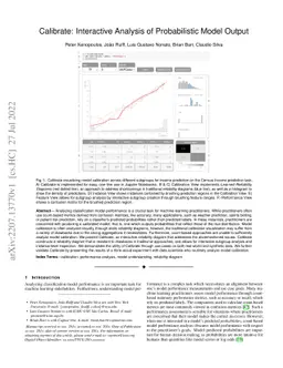Calibrate: Interactive Analysis of Probabilistic Model Output