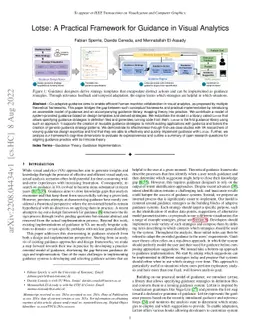 Lotse: A Practical Framework for Guidance in Visual Analytics