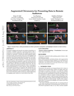 Augmented Chironomia for Presenting Data to Remote Audiences