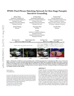 PPMN: Pixel-Phrase Matching Network for One-Stage Panoptic Narrative
  Grounding
