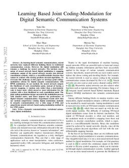Learning Based Joint Coding-Modulation for Digital Semantic
  Communication Systems