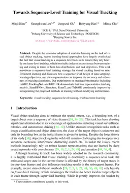 Towards Sequence-Level Training for Visual Tracking