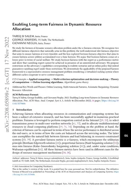 Enabling Long-term Fairness in Dynamic Resource Allocation