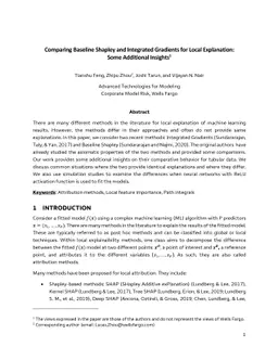 Comparing Baseline Shapley and Integrated Gradients for Local
  Explanation: Some Additional Insights