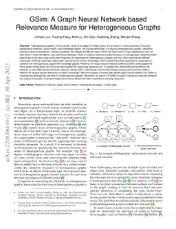 GSim: A Graph Neural Network based Relevance Measure for Heterogeneous
  Graphs