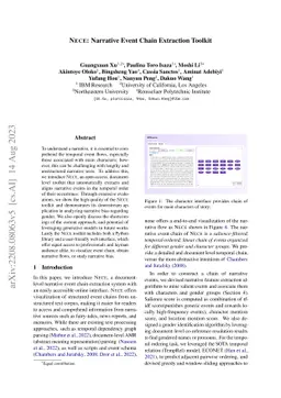 NECE: Narrative Event Chain Extraction Toolkit