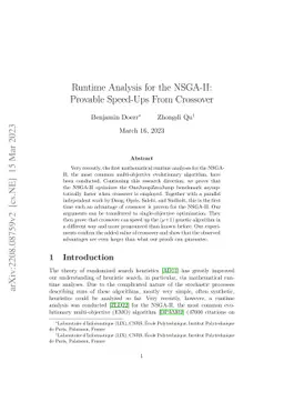 Runtime Analysis for the NSGA-II: Provable Speed-Ups From Crossover