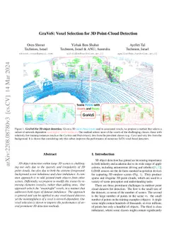 GraVoS: Voxel Selection for 3D Point-Cloud Detection