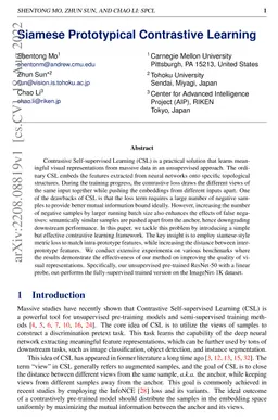 Siamese Prototypical Contrastive Learning