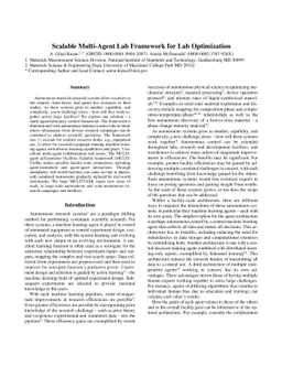 Scalable Multi-Agent Lab Framework for Lab Optimization