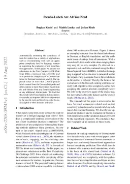 Pseudo-Labels Are All You Need