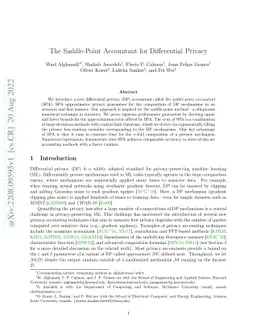 The Saddle-Point Accountant for Differential Privacy