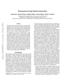 Heterogeneous Graph Masked Autoencoders