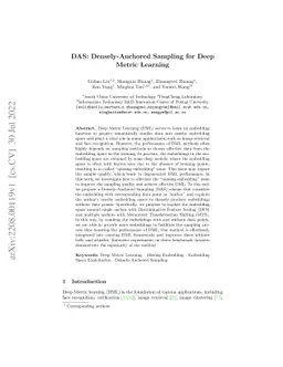 DAS: Densely-Anchored Sampling for Deep Metric Learning