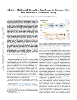 STrajNet: Multi-modal Hierarchical Transformer for Occupancy Flow Field
  Prediction in Autonomous Driving