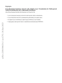 Multi-spectral Vehicle Re-identification with Cross-directional
  Consistency Network and a High-quality Benchmark