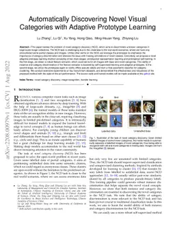 Automatically Discovering Novel Visual Categories with Self-supervised
  Prototype Learning