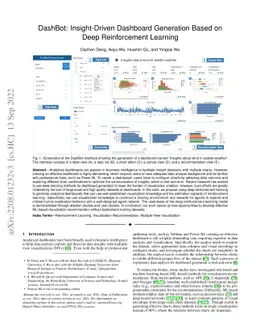 DashBot: Insight-Driven Dashboard Generation Based on Deep Reinforcement
  Learning
