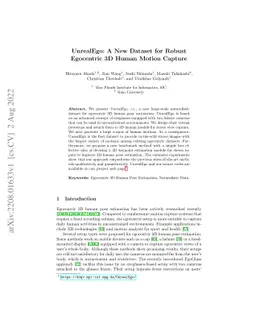 UnrealEgo: A New Dataset for Robust Egocentric 3D Human Motion Capture